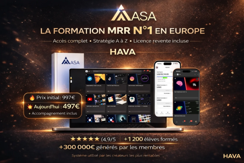 🚀 ASA : Advanced Scaling Academy + Coaching Offert 🎁
